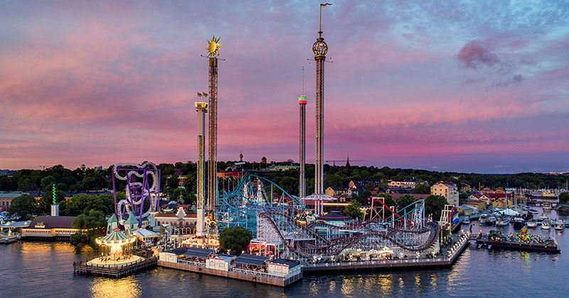 Gröna Lund - amusement park in Stockholm (Foto: Marko T Wramén/Gröna Lund)